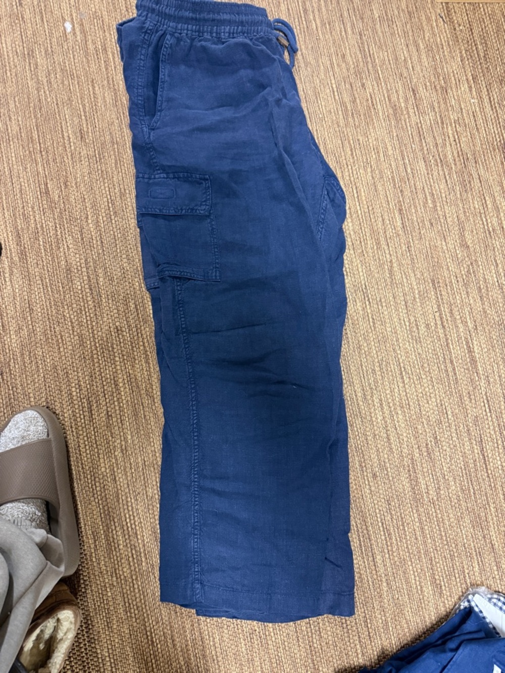 Vilebrequin Dark Navy Drawstring Casual Pants